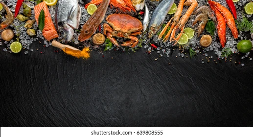 Seafood export from India