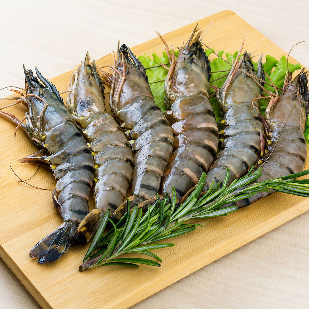 Black Tiger Prawns 
